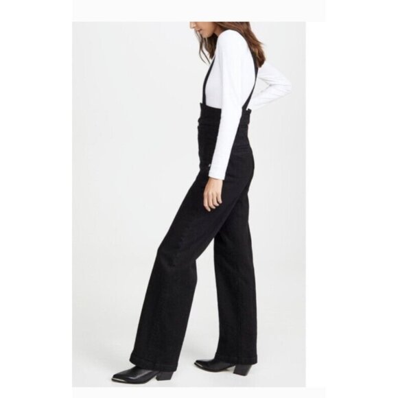 BLDWN Faye Denim Overalls Size S - Picture 3 of 12